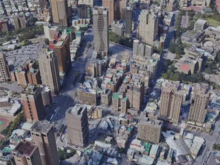 Taichung City, Taiwan (2023) 3D Model