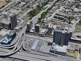 Gqeberha City, South Africa (2023) 3D Model