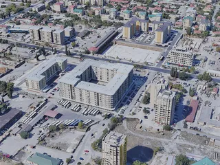 Podgorica City, Montenegro (2023) 3D Model