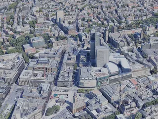 Frankfurt City, Germany (2022) 3D Model