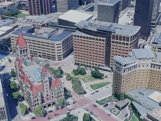 St Paul City, USA (2023) 3D Model