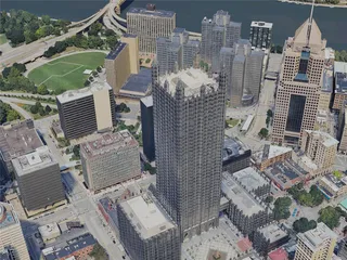 Pittsburgh City, USA (2023) 3D Model