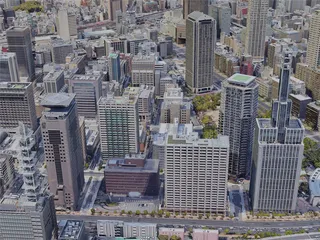 Kobe City, Japan (2022) 3D Model