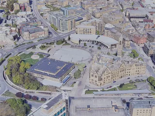 Bradford City, UK (2020) 3D Model