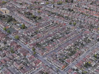 Portsmouth City, UK (2023) 3D Model