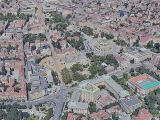 Sofia City, Bulgaria (2022) 3D Model