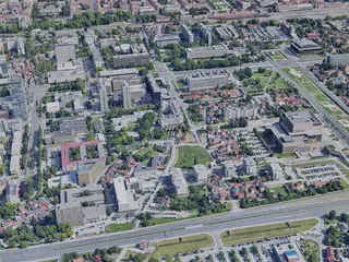 Zagreb City, Croatia (2022) 3D Model