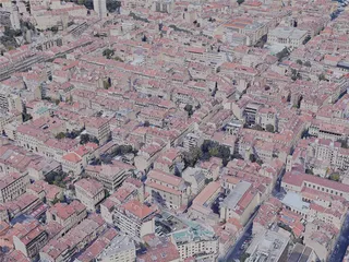 Marseille City, France (2023) 3D Model