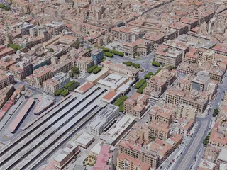 Palermo City, Italy (2022) 3D Model