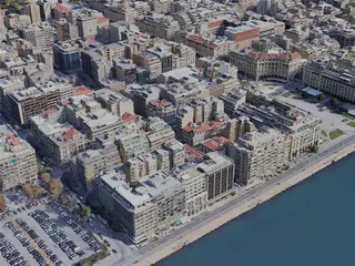 Thessaloniki City, Greece (2022) 3D Model