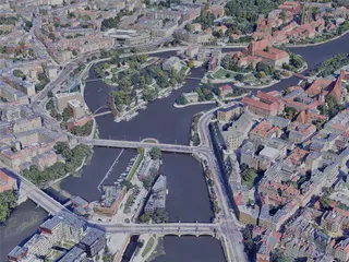 Wroclaw City, Poland (2023) 3D Model