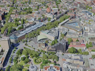 Dortmund City, Germany (2023) 3D Model