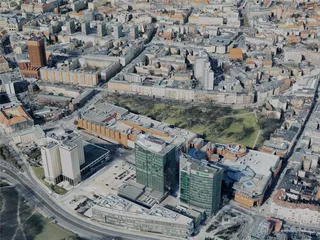 Poznan City, Poland (2022) 3D Model