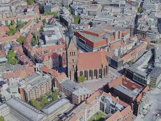 Hanover City, Germany (2023) 3D Model