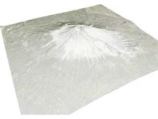 Mount Fuji 3D Model