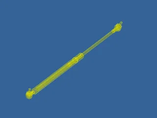 Gas Spring 3D Model