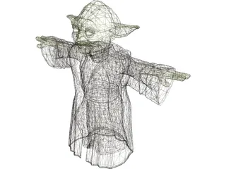 Star Wars Yoda 3D Model