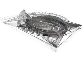 Stadium 3D Model