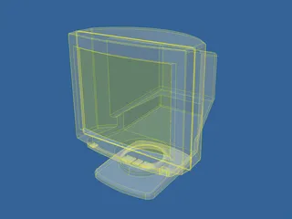 Computer Monitor 3D Model