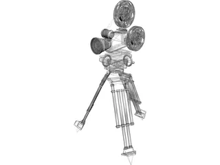 Film Projector 3D Model