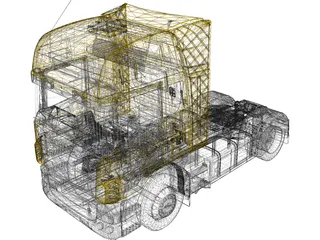 Scania 580 (2005) 3D Model