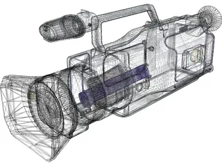 Sony vx1000 VCR 3D Model