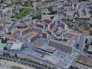 Ajaccio City, France (2023) 3D Model