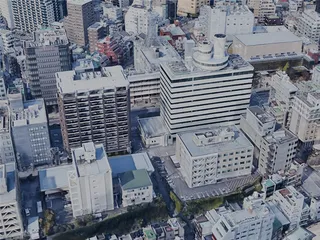 Nagasaki City, Japan (2023) 3D Model