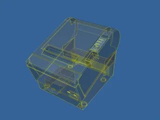 Printer Fax 3D Model