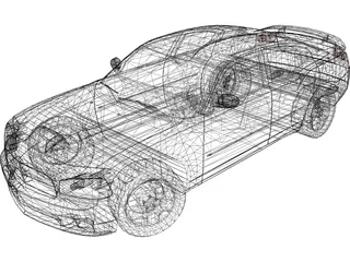 Dodge Charger SRT 8 3D Model