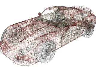 TVR Sagaris (2006) 3D Model