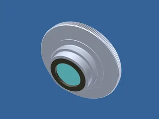 Magnifying Lens 3D Model