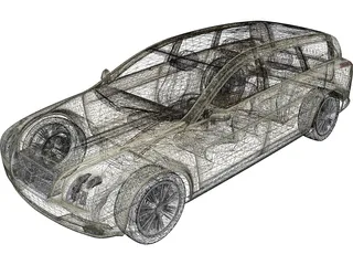 Volvo VCC Concept 3D Model