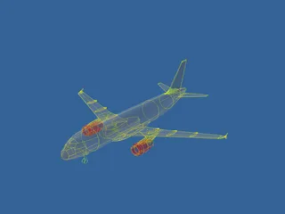 Airbus A320 3D Model