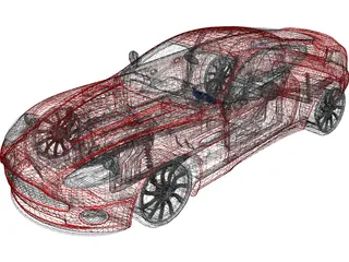 Aston Martin Vanquish 3D Model