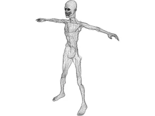 Zombie 3D Model