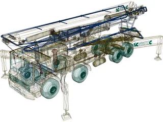 Schwing Truck 3D Model