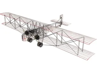 Farman F.60 Goliath 3D Model