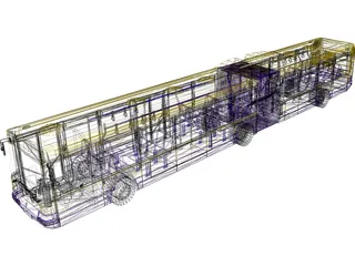 Bus Renault 3D Model