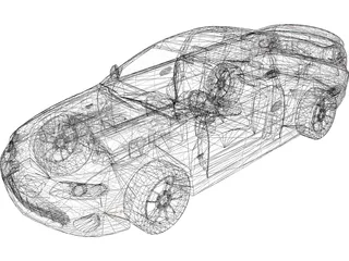 Pontiac GTO 3D Model