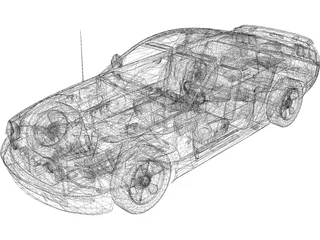 Ford Mustang 3D Model