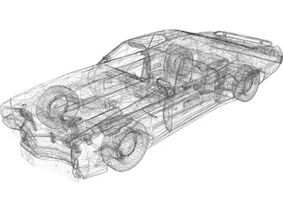 Mercury Cyclone 3D Model