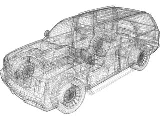Cadillac Escalade 3D Model