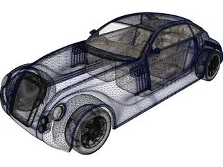 Concept Car 3D Model