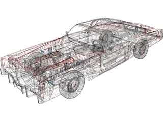 Cadillac Eldorado (1978) 3D Model