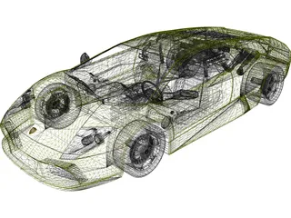 Lamborghini Murcielago 3D Model