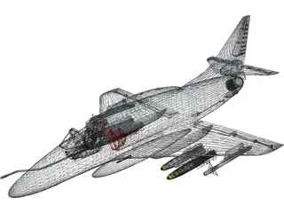 A-4 Skyhawk 3D Model