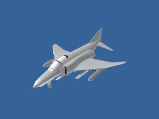 F-4E Phantom 3D Model