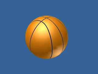 Basketball 3D Model