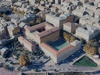 Bastia City, France (2024) 3D Model
